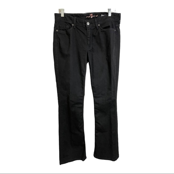 7 for all mankind flynt black jeans size 31. Bootcut.womens - Picture 9 of 12
